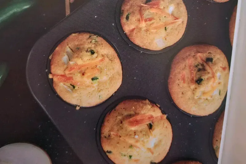 Loaded Jalapeño Cornbread Muffins