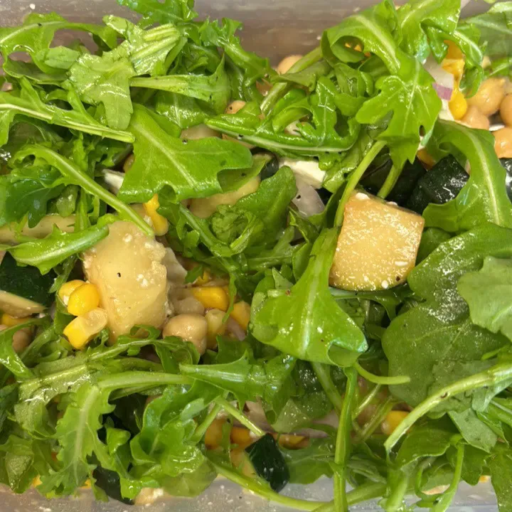 Corn and Zucchini Salad